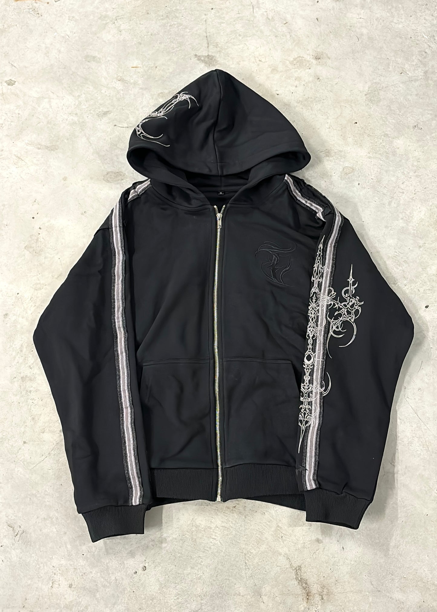 'Sigil' Zipup (Noir)