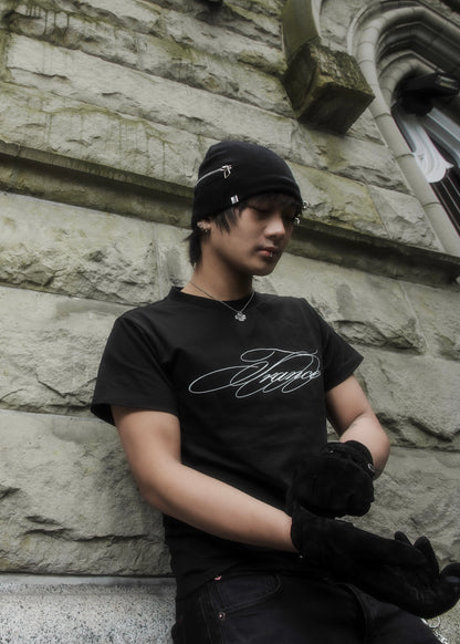 Calligraphy Tee (Noir)