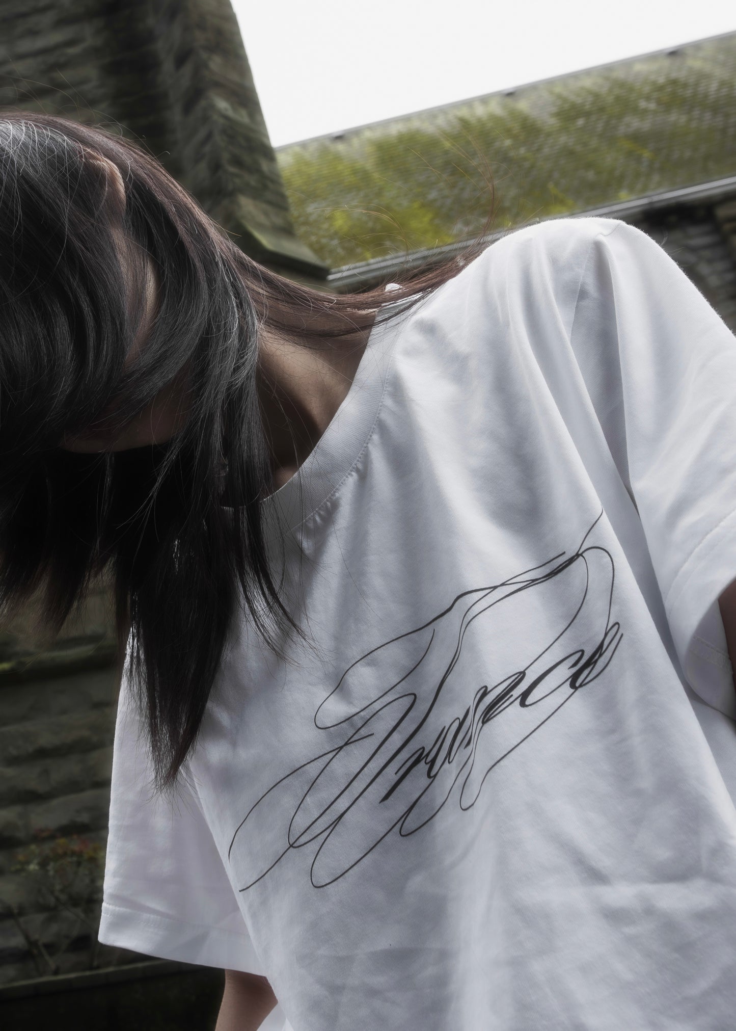 Calligraphy Tee (Bone)