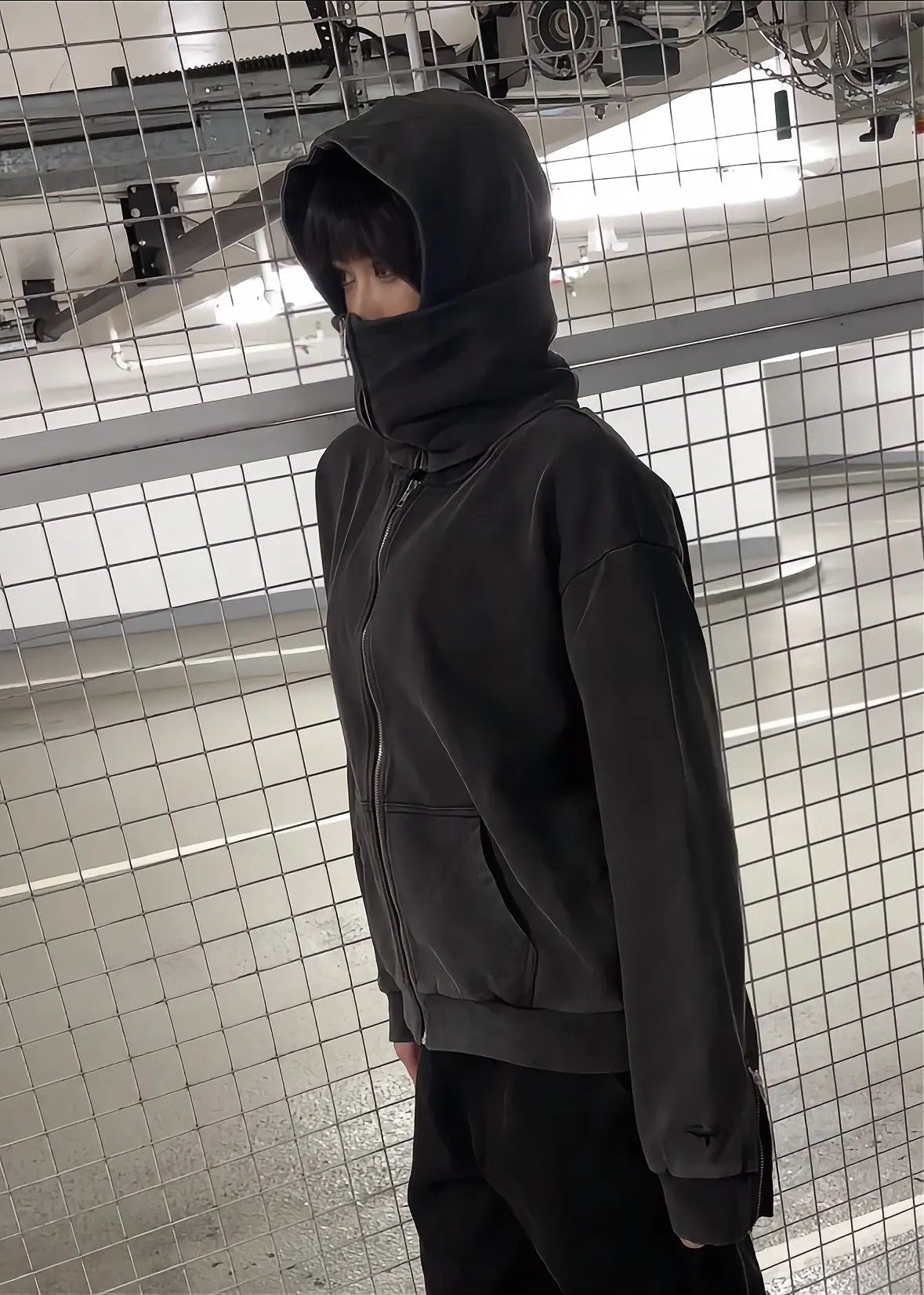 Masked Zipup (Ash)