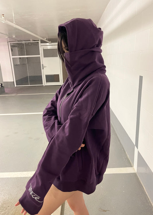 Masked Zipup (Violet)