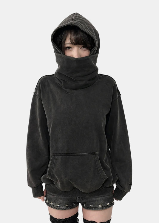 Masked Hoodie (Coal)