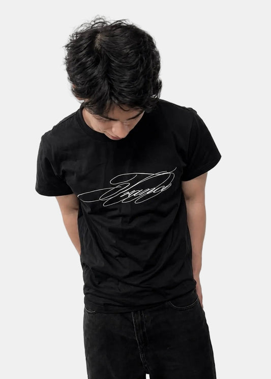 Calligraphy Tee (Noir)
