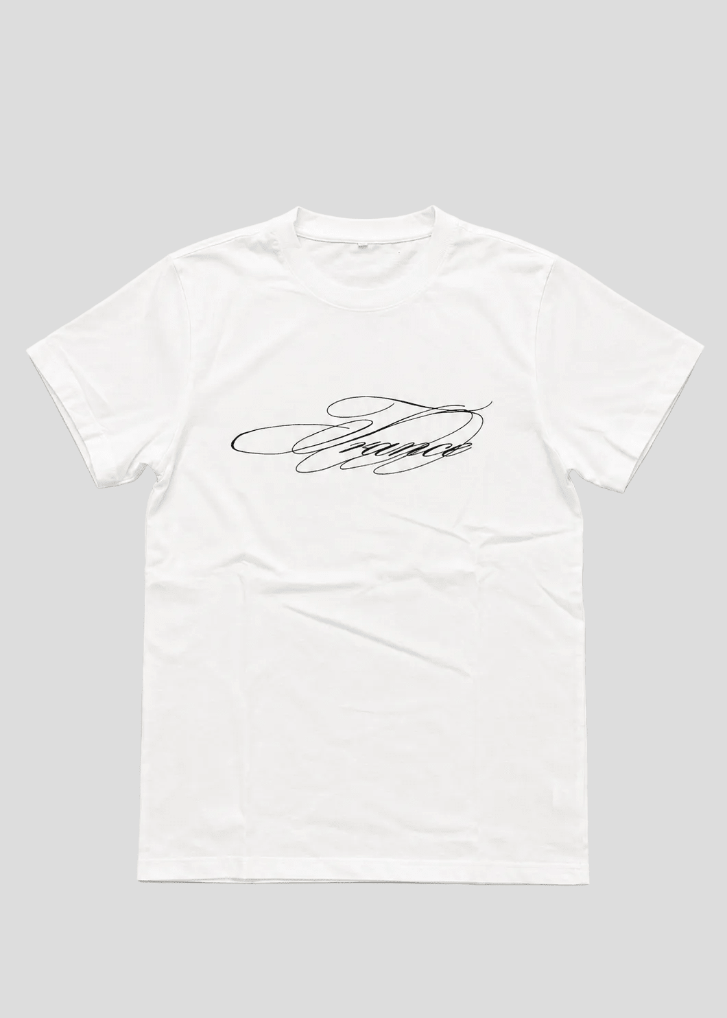 Calligraphy Tee (Bone) - lostintrance