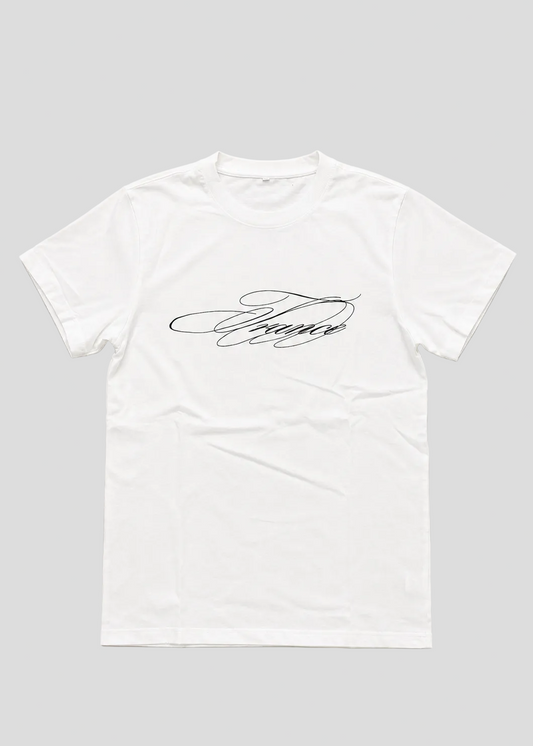 Calligraphy Tee (Bone)