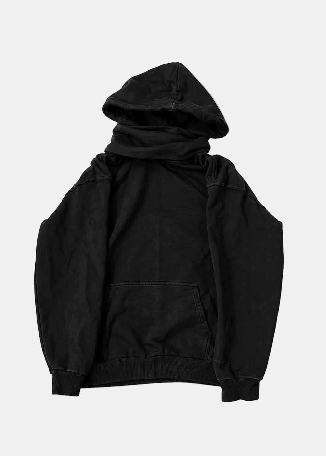 Masked Hoodie (Noir) - lostintrance
