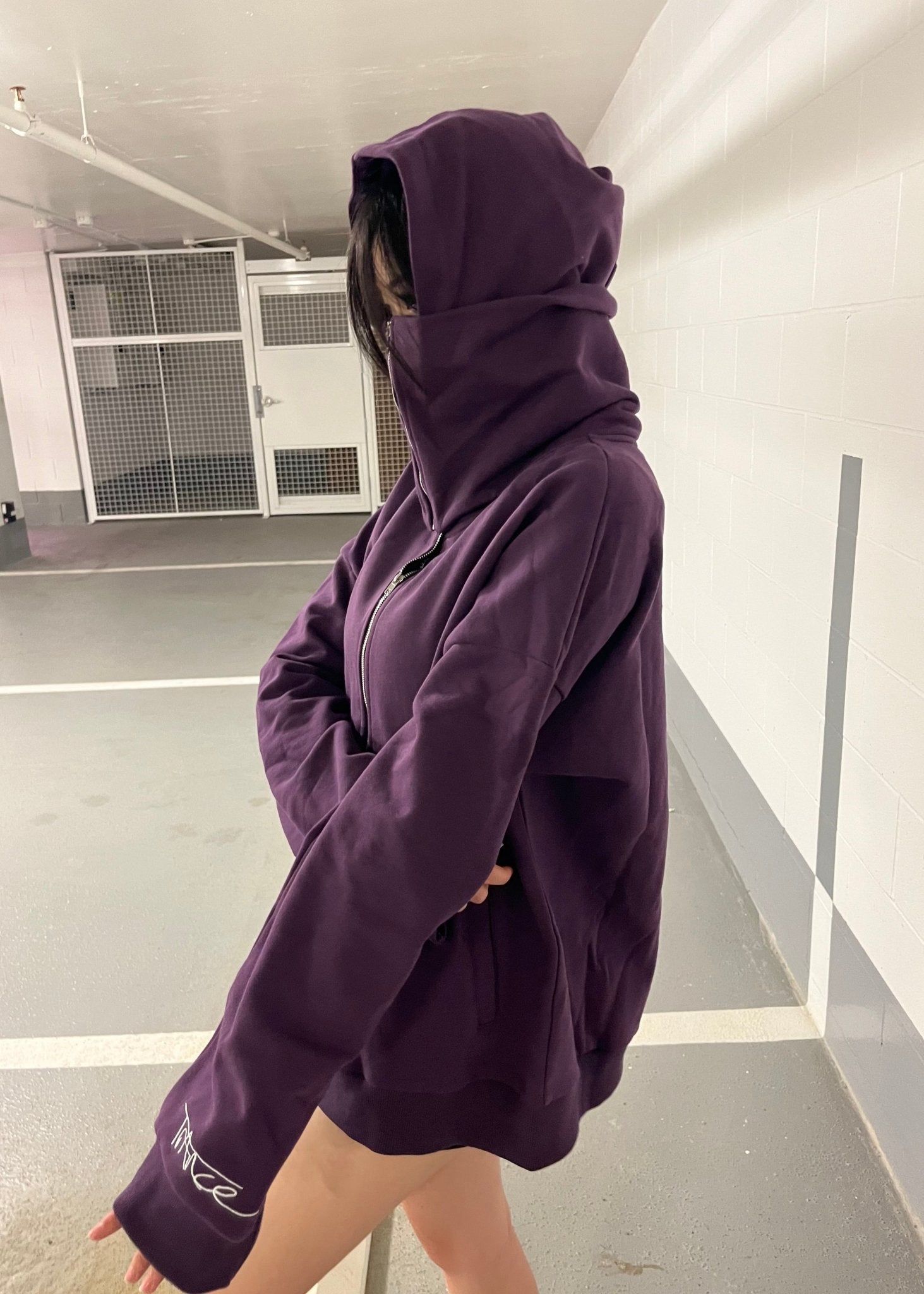 Masked Zipup (Violet) - lostintrance