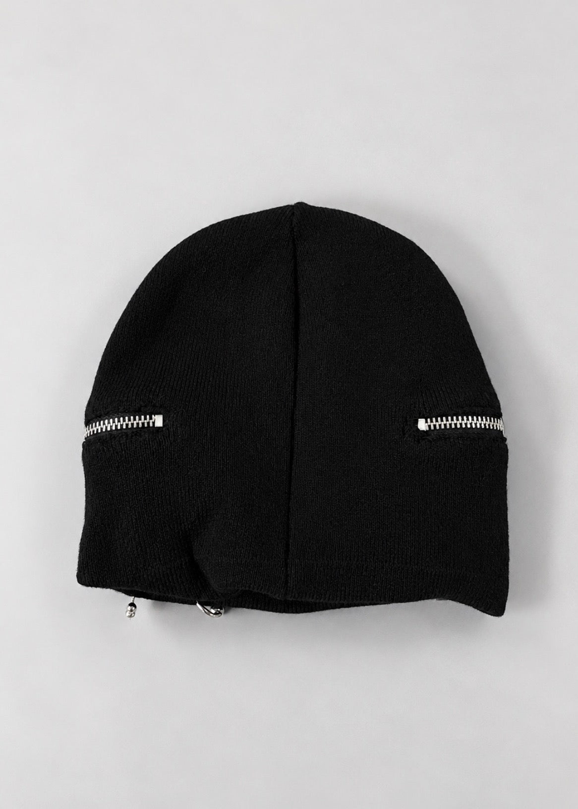 Satin Zip Beanie - lostintrance