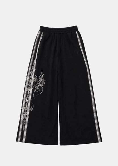 'Sigil' Sweatpants (Noir) - lostintrance
