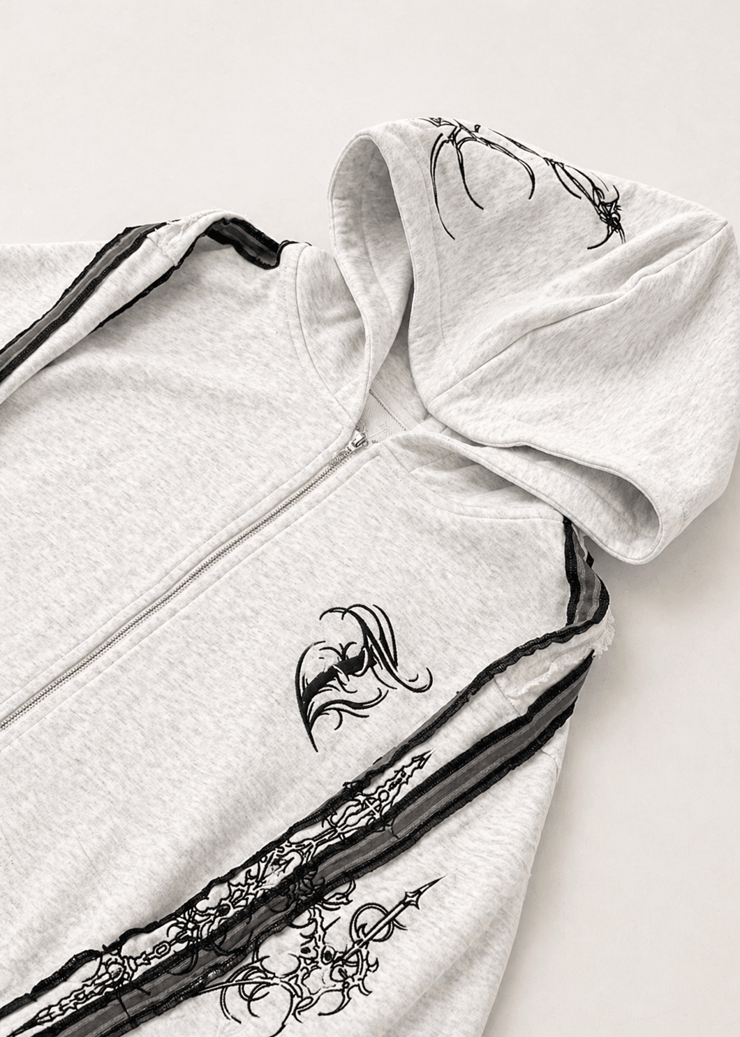 'Sigil' Zipup (Heather) - lostintrance